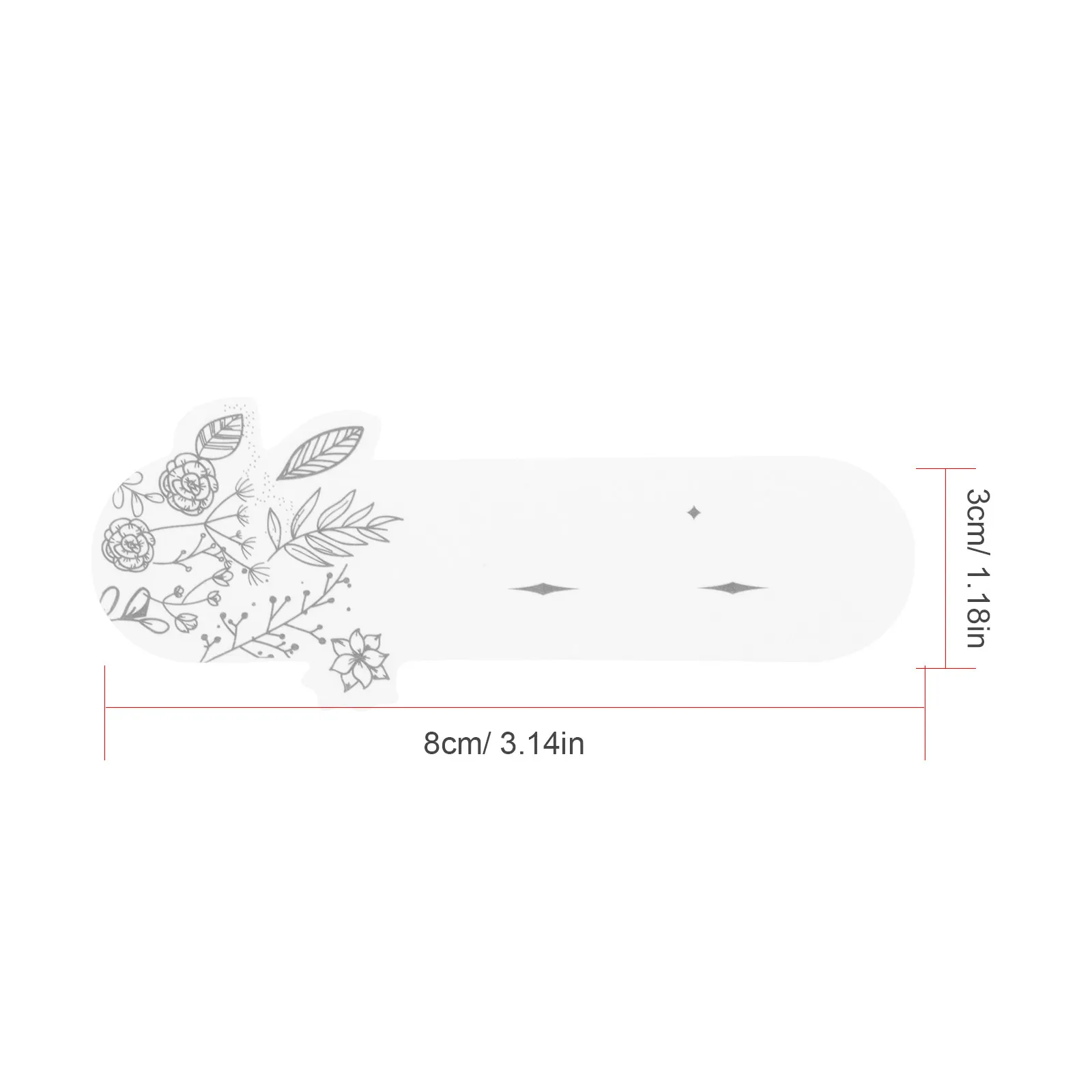 100 Pcs Essential Oil Aromatherapy Fragrance Test Strips Testing Paper Decorative Perfume
