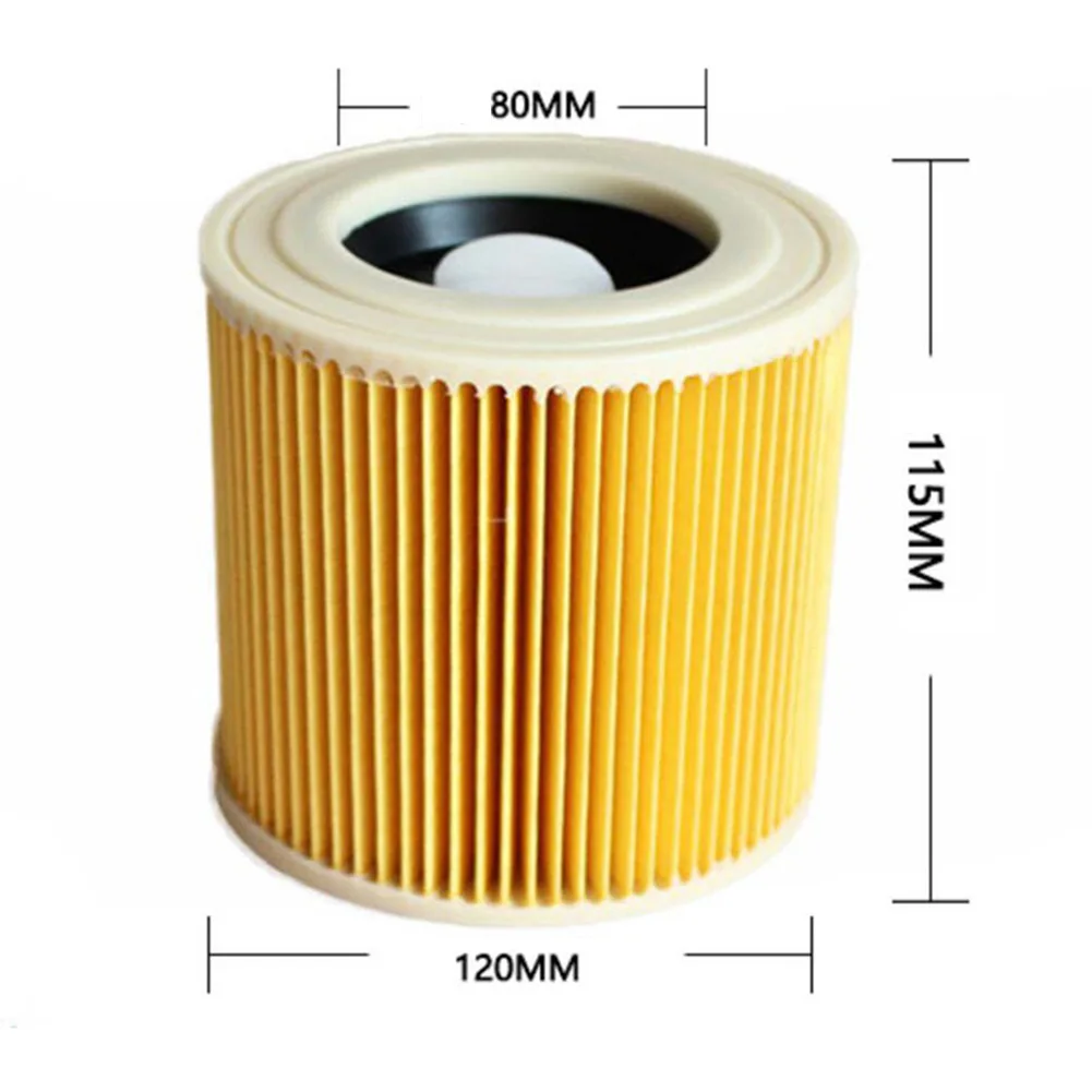 Vacuum Cleaner Cartridge Filter For Karcher WD WD2 WD3 Series Wet Dry  Vacuum Cleaner Replacement Parts Accessories