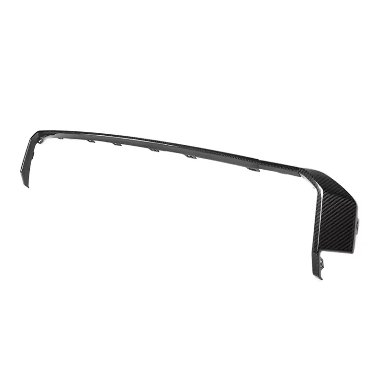 For BMW G80 G81 M3 G82 G83 M4 Competition CS 2020-2026 Dry Carbon Fiber Rear Back Lower Bumper Lip Diffuser Trims 51128085094