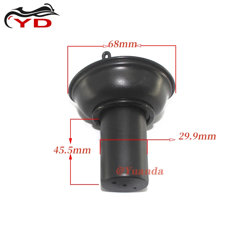 Motorcycle Carburetor Repair kit Vacuum Membrane Plunger Parts Rubber For Honda VLX400 VLX 400 Steed 400 CC