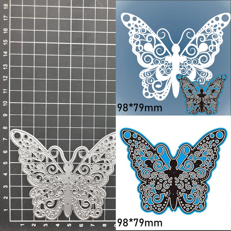 

Butterfly Metal Cutting Dies Stencil Scrapbook Album Stamp Paper Card Embossing Decor Craft Knife Mould