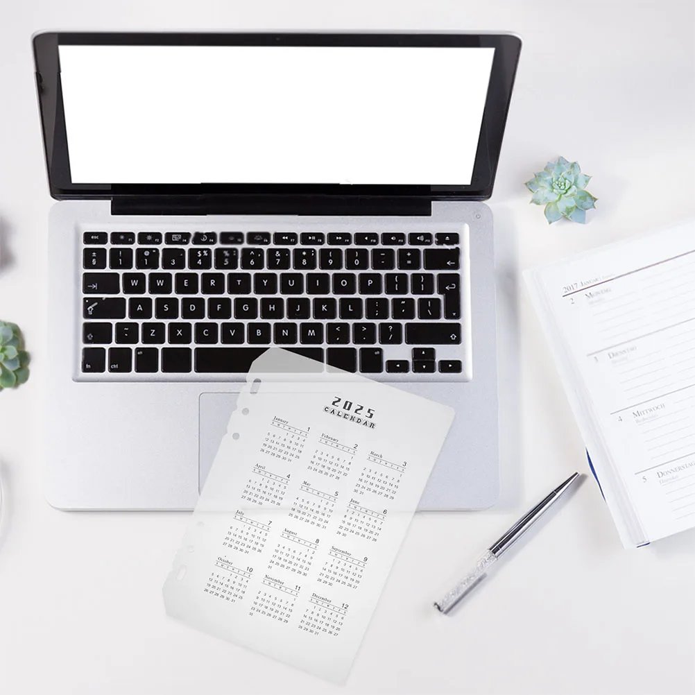 

12 шт. разделители календаря, матовый блокнот с 6 отверстиями, разделители для переплета A5, портативный съемный разделитель, ежемесячный планировщик, индекс пополнения