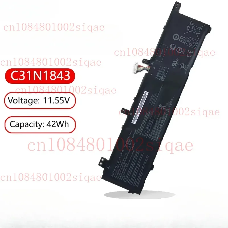 

New C31N1843 Laptop Battery For Asus VivoBook S14 S432FL,S432FA,S15 S532FA S532FL,X432FA X432FL X532FL X532FA 0B200-03430000%100