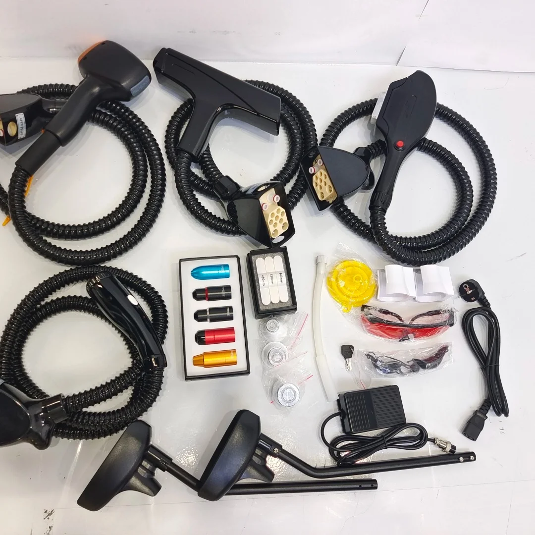 4 в 1 сопрано, титановый лед, платиновый радиочастотный диод 755 808 940 1064 нм, 4-волновой лазерный аппарат ND: YAG, безболезненный аппарат для удаления волос 2025