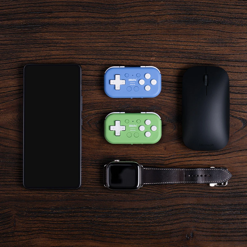 8BitDo Micro Bluetooth Wireless Gamepad for Nintend Switch Windows Android macOS iOS iPadOS Raspberry Pi Game Controller