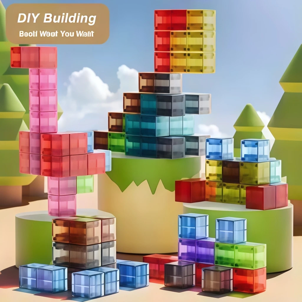 Thumbnail 4 - #41 Latest Magnetic Blocks Sets Offers