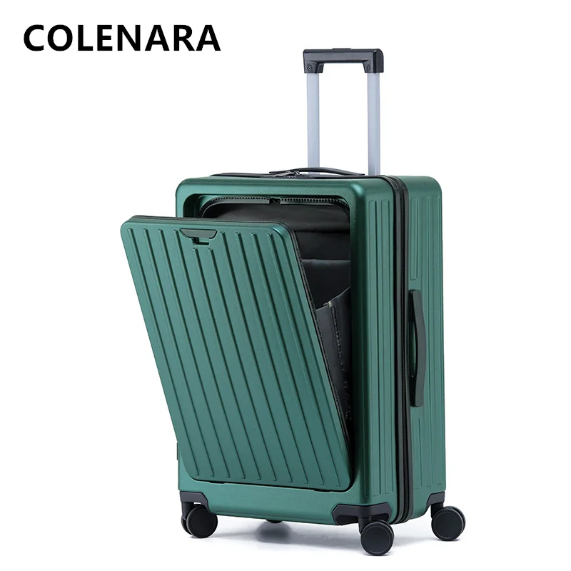 Colenara 20 "22" 24 "26 Zoll Gepäck hochwertige Damen multifunktion ale Business Trolley Fall Boarding Box Roll koffer