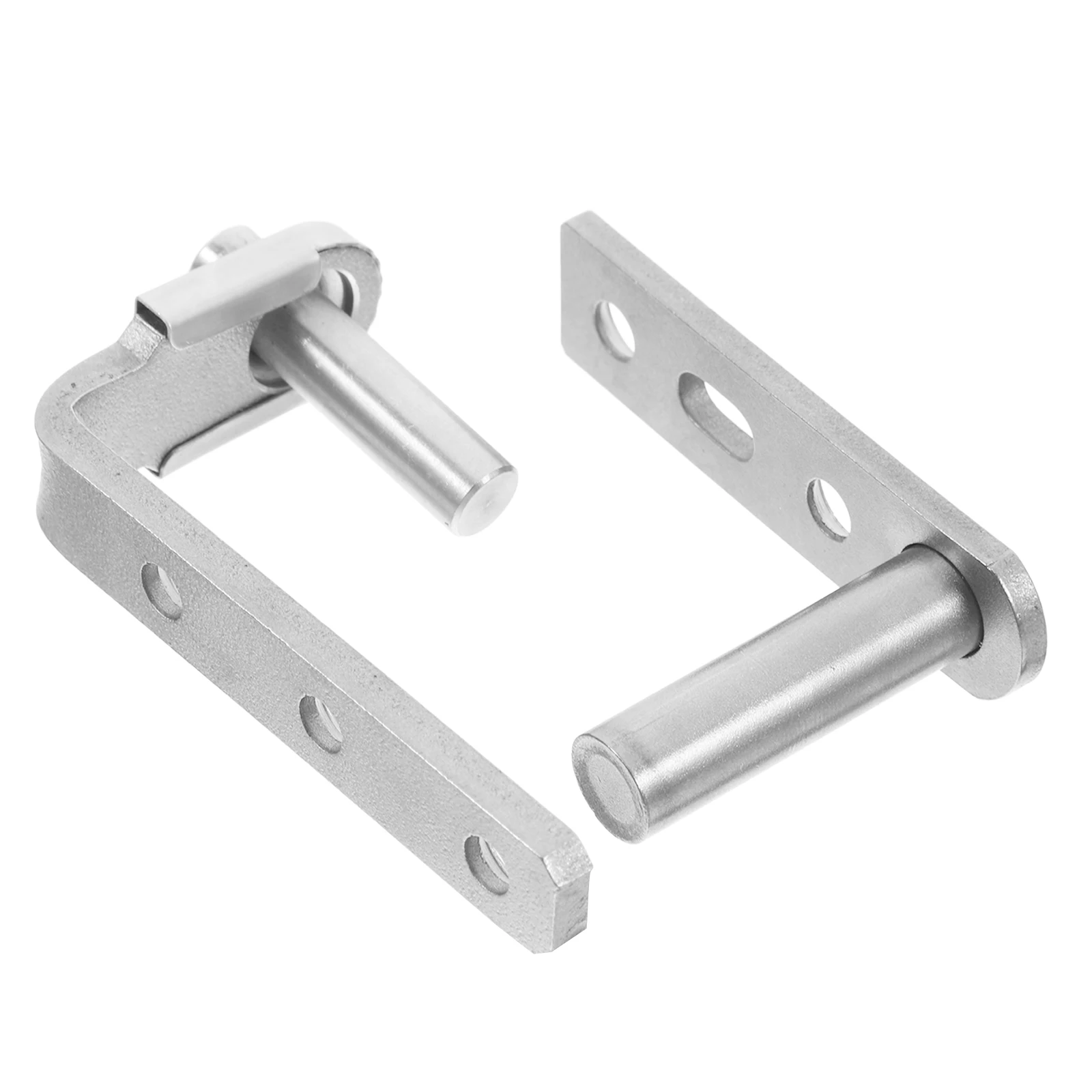 

1Pair Dual Swing Stainless Steel Self-Closing Hinges For Bar Counter Cafe Half Waist Door Heavy Duty Interior Hinges Hardware