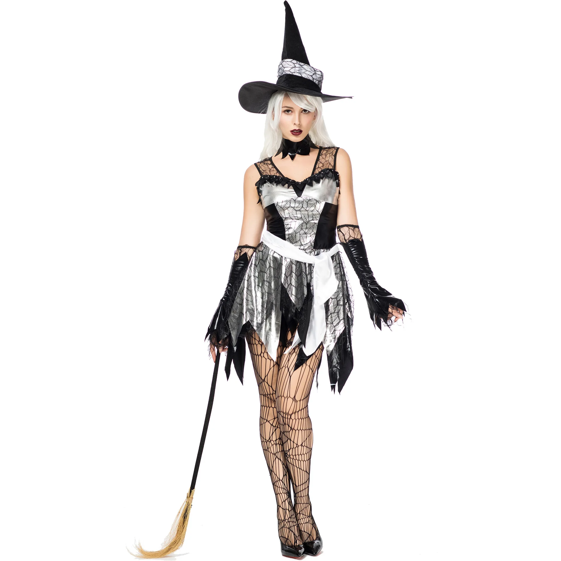 Costume gothique de Zombies, Costume de Vampire de sorcière Sexy pour femmes, robe de soirée mascarade, Costume de Cosplay d'halloween pour adultes