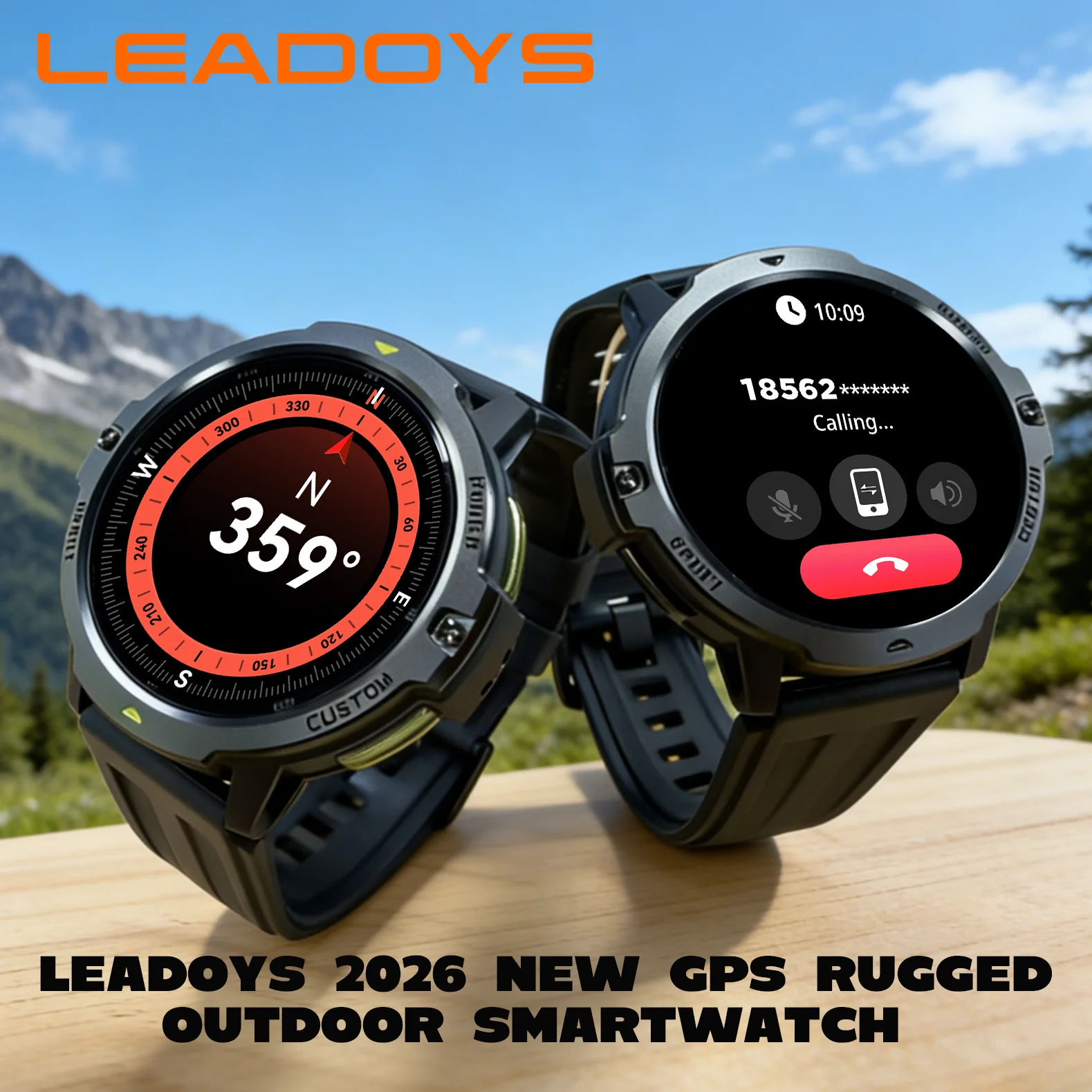 

2026 C31 GPS Smart Watch Professional Sports Tracker, 6-Axis Gyro, Heart Rate Monitoring, GOMORE Algorithm, 30m Waterproof