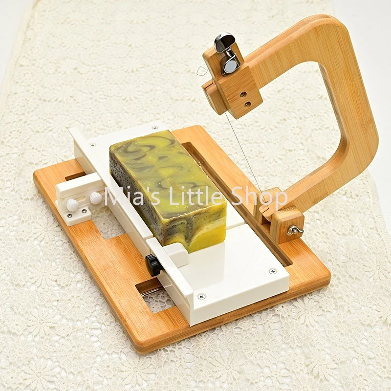 Adjustable 2 in 1 Soap Cutter and Beveler Wire Blade Soap Cutting Tool for Handmade Cold Process