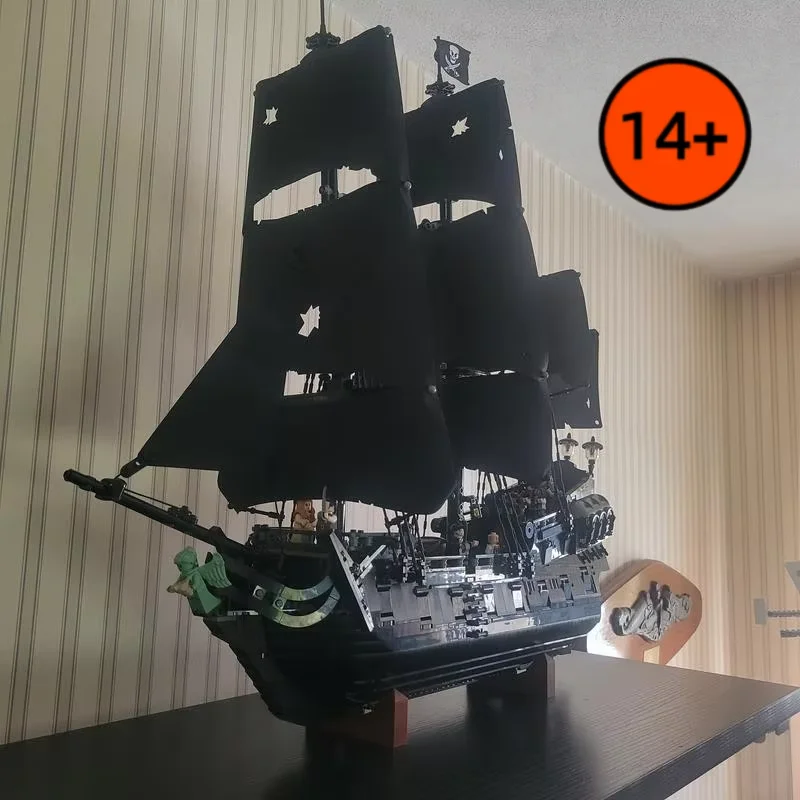 新しい 10365 ブラックパール船ビルディングブロックカリブ海冒険モデル組立レンガのおもちゃ子供大人のためのクリスマスギフト 1