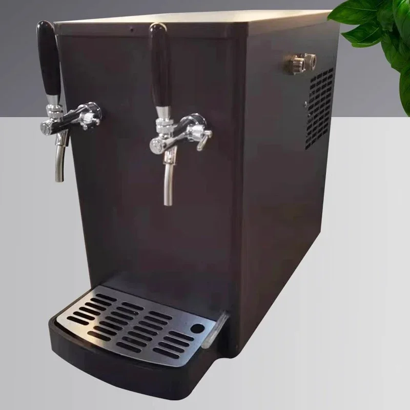 &Draft Beer Whiskey Barrel Dispenser Wine Vending Machine Pressurized Keg Beer Cooling System for Bar Home