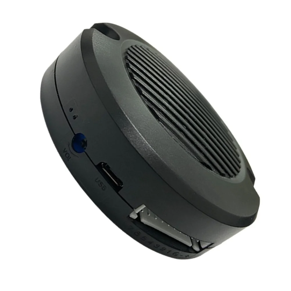 For Equipment Status Monitoring Black 485 Serial Voice Alertor Configurable Playback Modes For Custom Alerts System