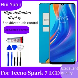 Original For Tecno Spark 7 Display KF6J KF6N LCD Touch Screen Digitizer For Tecno Spark 7 KF6M LCD Assembly