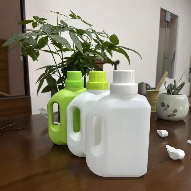 500ml Plastic Liquid Bottle With Handle Screw Cap Empty Refill Container For Detergent Plant Fertilizer Foam Liquid Storage