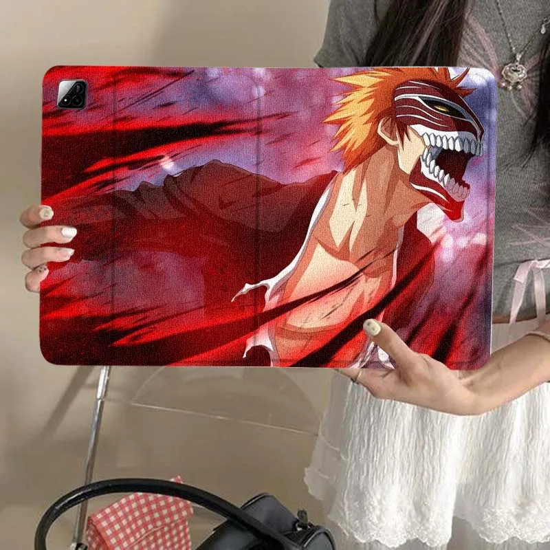 

Bleach Creative Anime Cool For Xiaomi Redmi Mi Pad 4 5 6 6s 7 7s SE Pro 2 11 Plus Max 12.4 11 11.2 12.5 8.7 inch Tablet Case