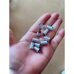 50pcs Crossbow Archery Half-moon Crossbow Bolts Arrow Nocks aluminum seat Internal for Ravin Crossbows R138 Carbon Arrow Shaft