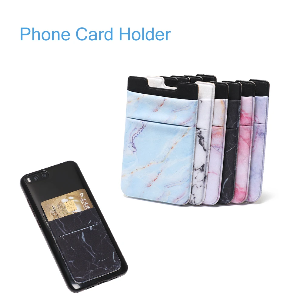 

New Elastic Universal Adhesive Sticker Wallet Case Cellphone Pocket Phone Card Holder