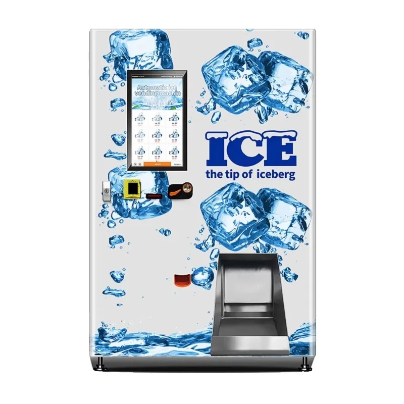 Customized Ice Vending Machine 24-hour Continuous Ice Making Multiple Payment Methods for Automatic Sale of Ice Equipment