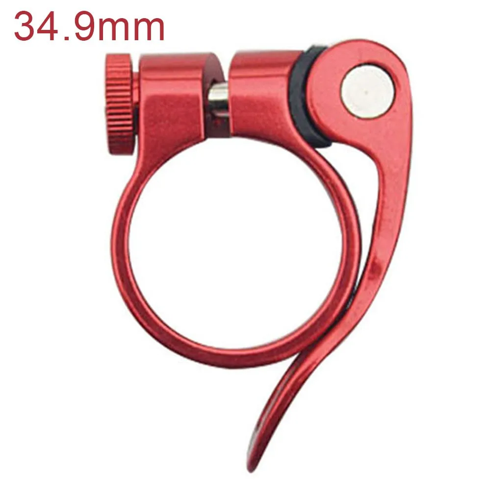 FOR Saddle Pipe Clamp Bicycle Seat Pipe Clamp 31.8MM 34.9mm 6061 Aluminum Bike Colorful Cycling 15 Degrees 1PC