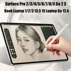 1PC Like Paper Screen Protector for Microsoft Surface Pro 8/7/6/5/4/3/2 X Go 2 3 Film For Surface Laptop Go 12.4