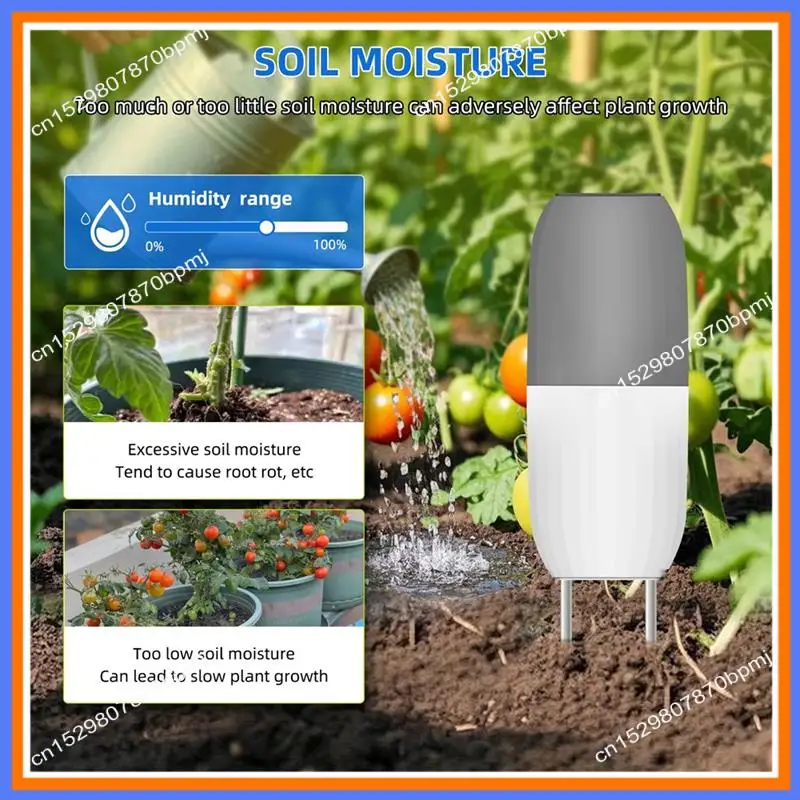 

BAAE измеритель температуры и влажности почвы, датчик температуры и влажности почвы для теплицы, посадки фруктового сада