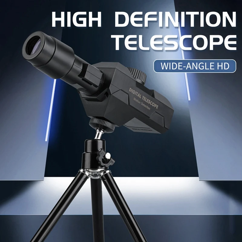 Wifi Digital Telescope 70X Large Aperture Objective Lens 2MP Photos Videos Mobile-Detective Positioning Monocular Easy Install