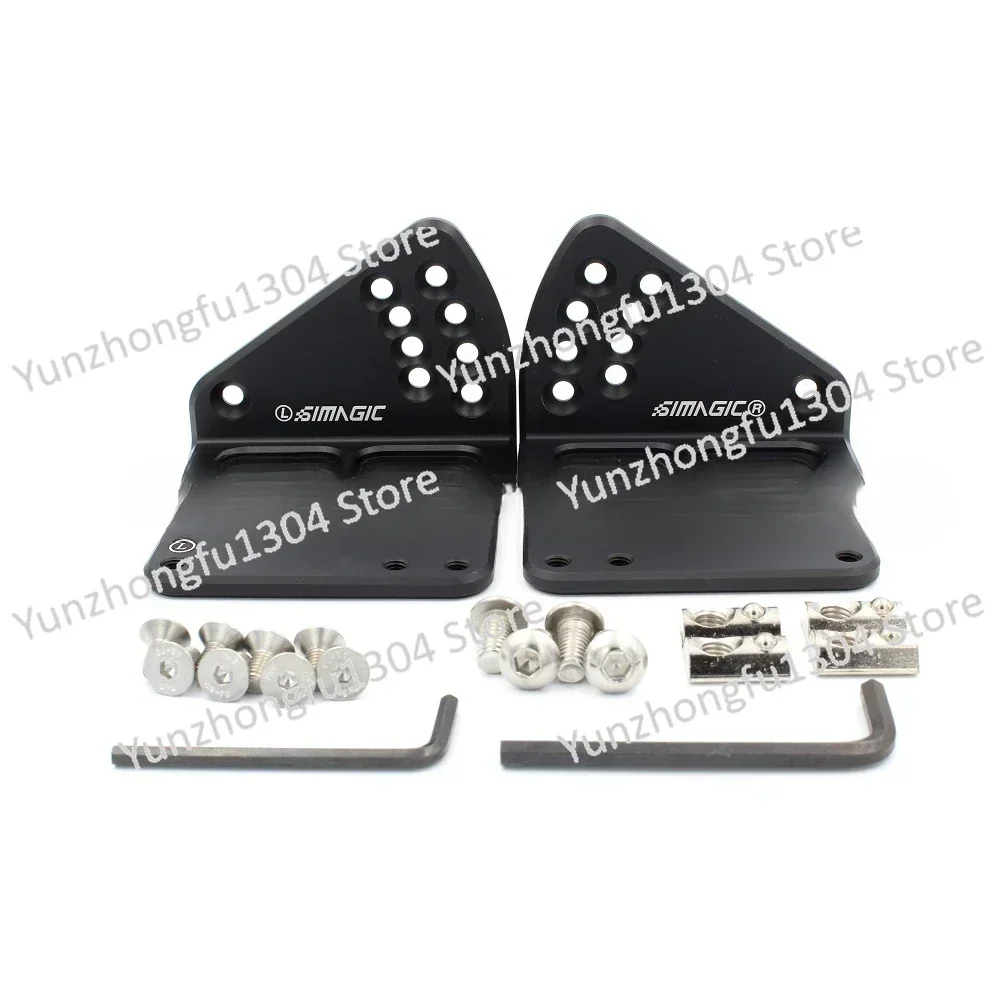 For Simagic Mounting Bracket/L-shaped Bracket Laser Cutting Bracket for Simagic Alpha mini Servo Direct Drive Base Racing