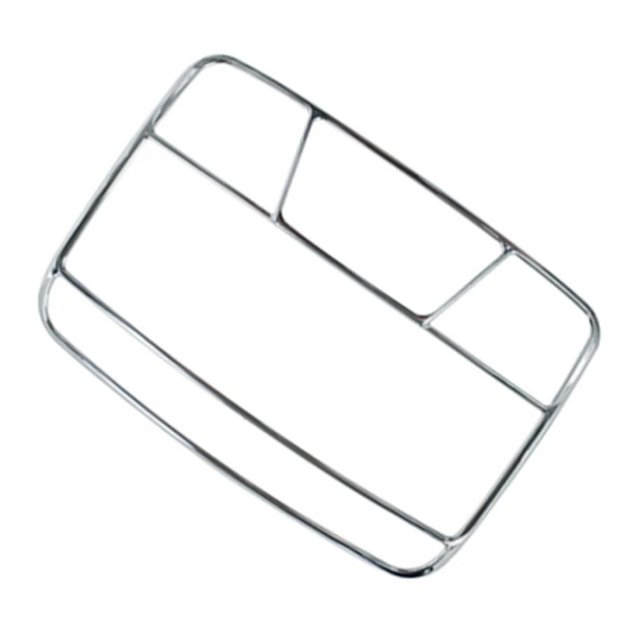 

Bright Silver ABS Roof Reading Lamp Trim Panel Frame Cover Trim Car Interior Sticker For Benz E Class 2016-2022 GLC 2015-2022