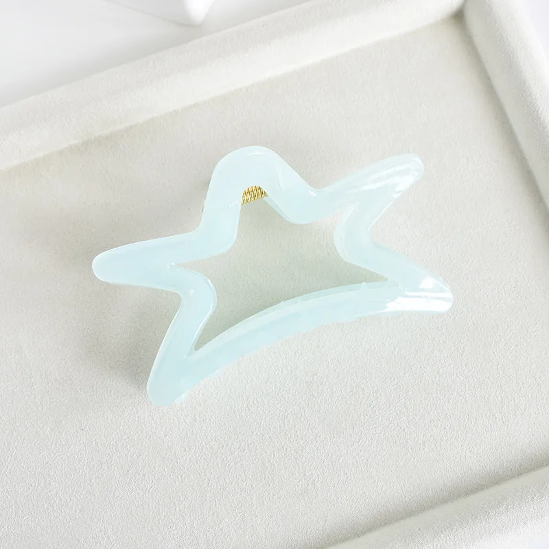 Acrylic grip clip Frosted Shark clip Simple hair clip Premium hair accessories Hair volume hair clip hair accessories