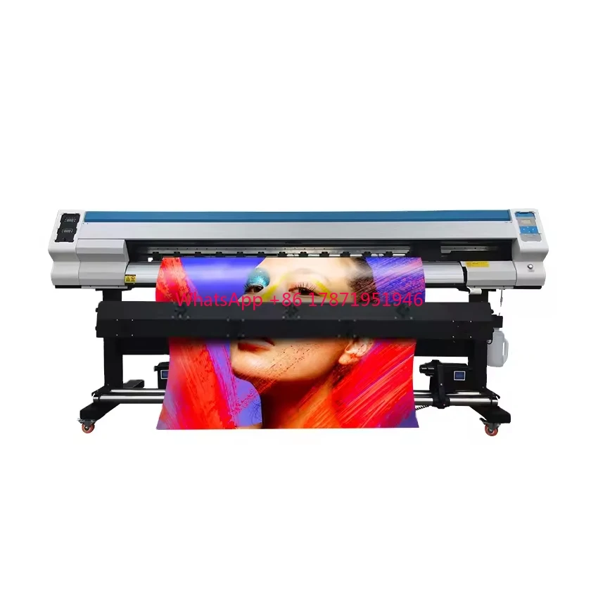 Hstar 1.8m 6 Feet Dx5 I3200 Printheads Digital Sublimation Printer For Heat Transfer Textile Printing