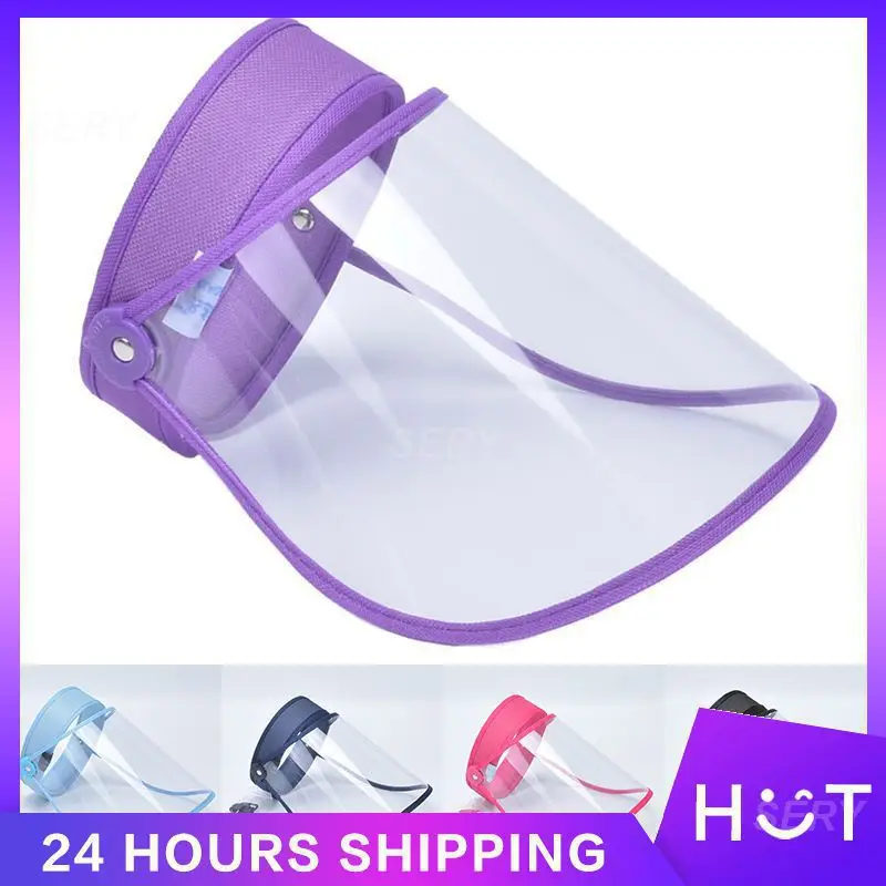 Covering The Empty Top Hat Not Stuffy Wild High-definition Transparent Helmet Anti Foaming And Anti Spitting Hat New Hat