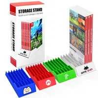 For Nintendo Switch OLED Card Holder Game Cassette Storage Rack Game Card Disc Display Box Switch Lite Holder Game Accessories