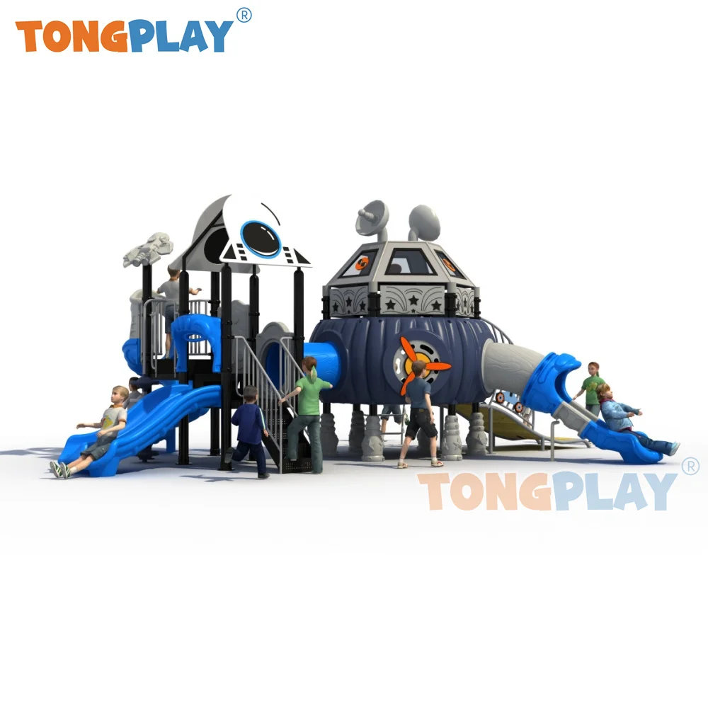 Tong Play Factory-Aire de jeux extérieure pour enfants, grande base, série de matériaux respectueux de l'environnement, parc d'escalade, équipement d'amusement, toboggan