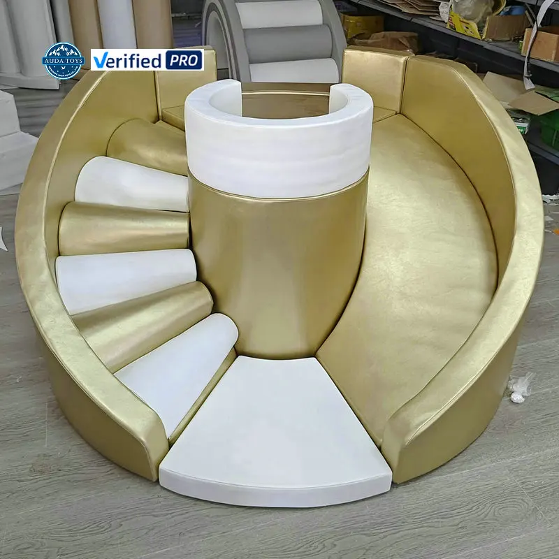Snail Kid Mobile Indoor Play Equipment Brown Nude Soft Play 5ft Residential Shopping Mall Playground Amusement Park Use