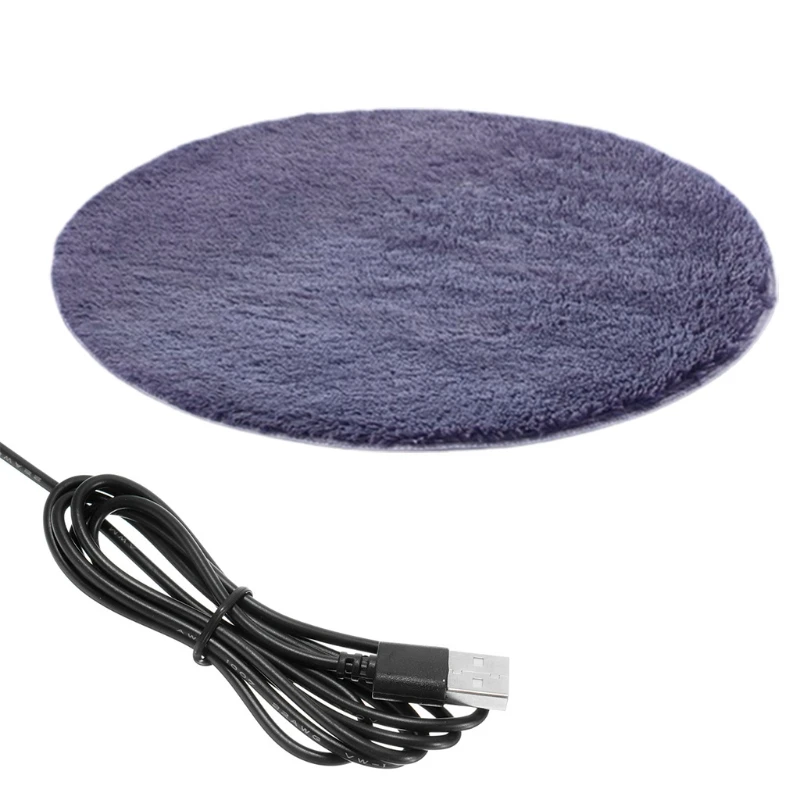 Esteras calefactoras para perros, cama para dormir, manta eléctrica USB para mascotas, manta felpa, almohadilla calefactora a