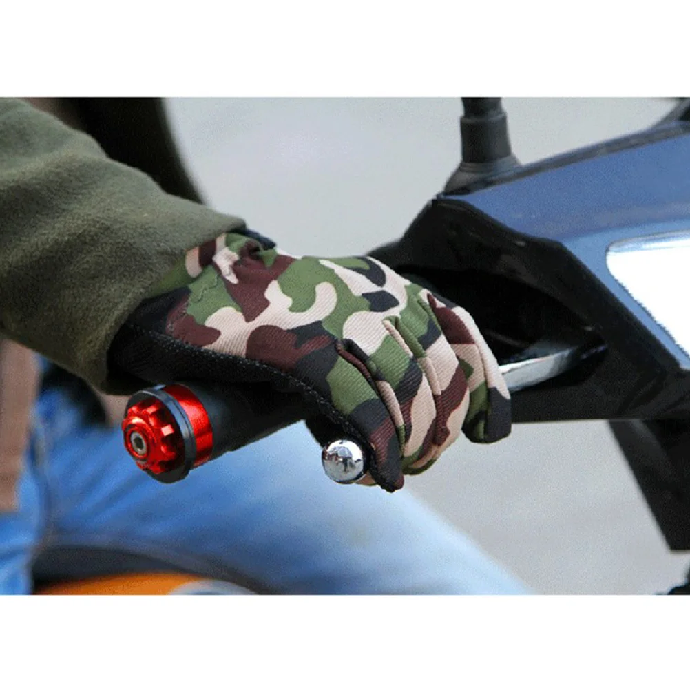 

Unisex Anti-Slip Camouflage Gloves Black Winter Windproof Breathable Durable Outdoor Cycling Mitten Riding Mountain Bike Hiking