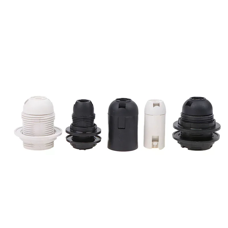 Led Light Bulb Lamp Base Head Power Holder AC Lampholder E14 E27 M10 Socket Electric Pendant Socket Screw Lamp Shade Converter view 4