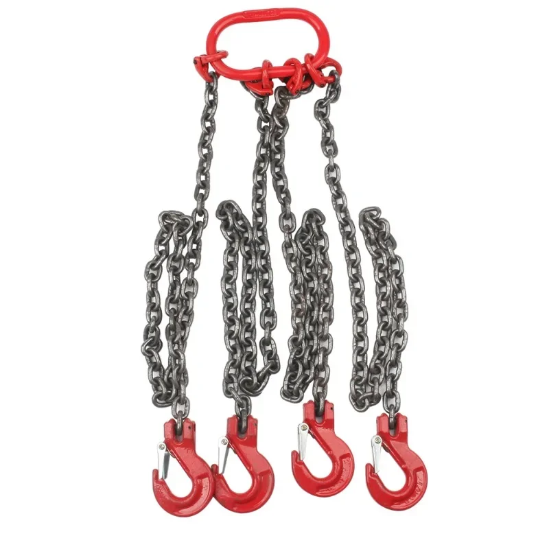 Two roots Lifting chain sling legs double hook combination spreader mold parts chain hoists