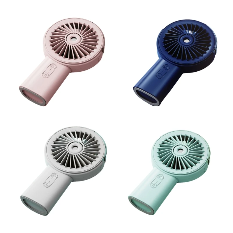 

Misting Fan Handheld Fan 4000mAh Handheld Misting Fan Rechargeable Power Banks Adjustment Small Misters Fan for Travel 918D