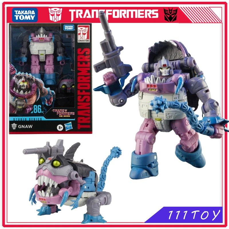 

In Stock Transformers Toys Studio Series 86-08 Deluxe Class The Movie1986 Gnaw Toy Figures Action Figures Collectible Hobbies