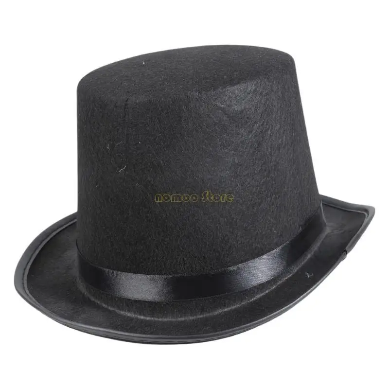 

31BF Retro Top Hat Magician Costume Cosplay Halloween Props Party Supplies Steampunk