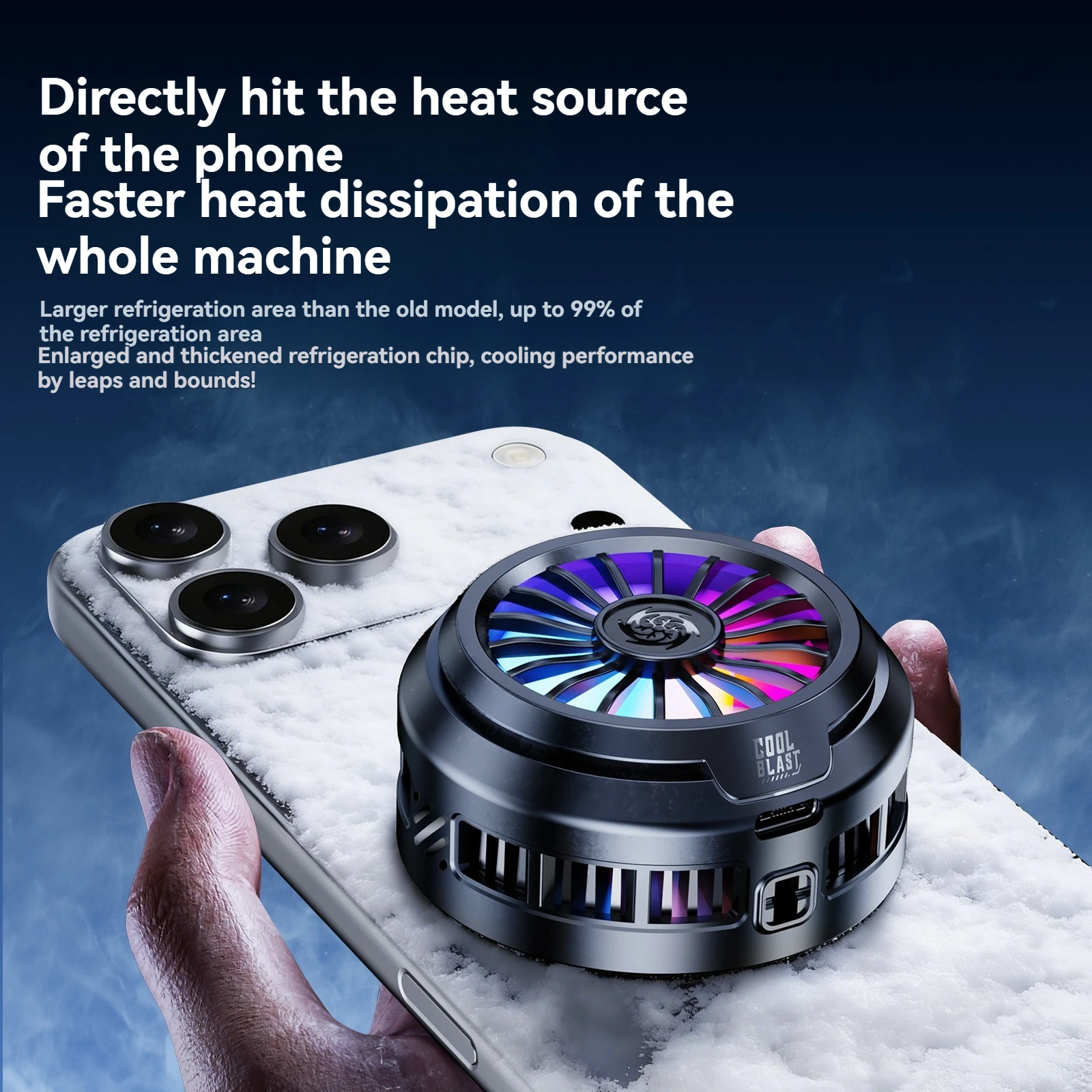 Enfriador de Teléfono Magnétic - Phone Cooling Fan reseña y precio