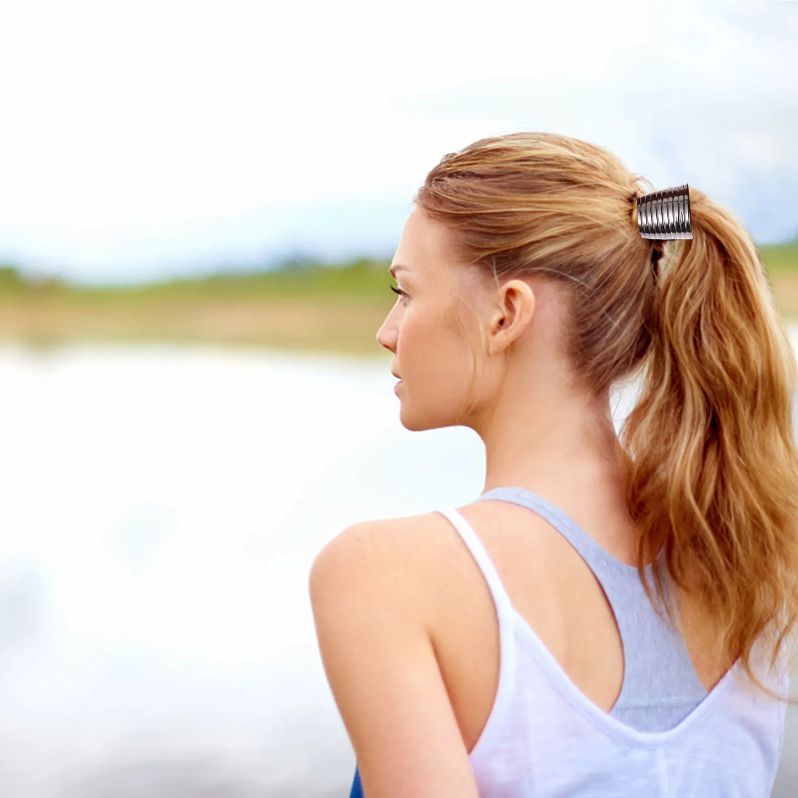 

8Pcs Hair Ties Ponytail Holder Clips Easy Comfortable Use Time Saving Ergonomic Design Durable Cozy Hairstyle Daily Party Gift