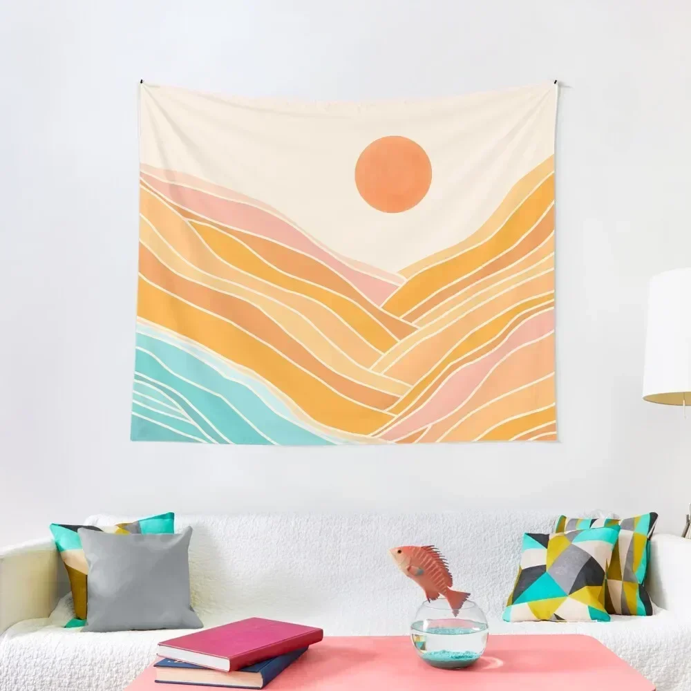 

Adventure Is On The Horizon - Abstract Landscape Tapestry Wall Decoration Bedroom Decor Bed Room Decoration Tapestry