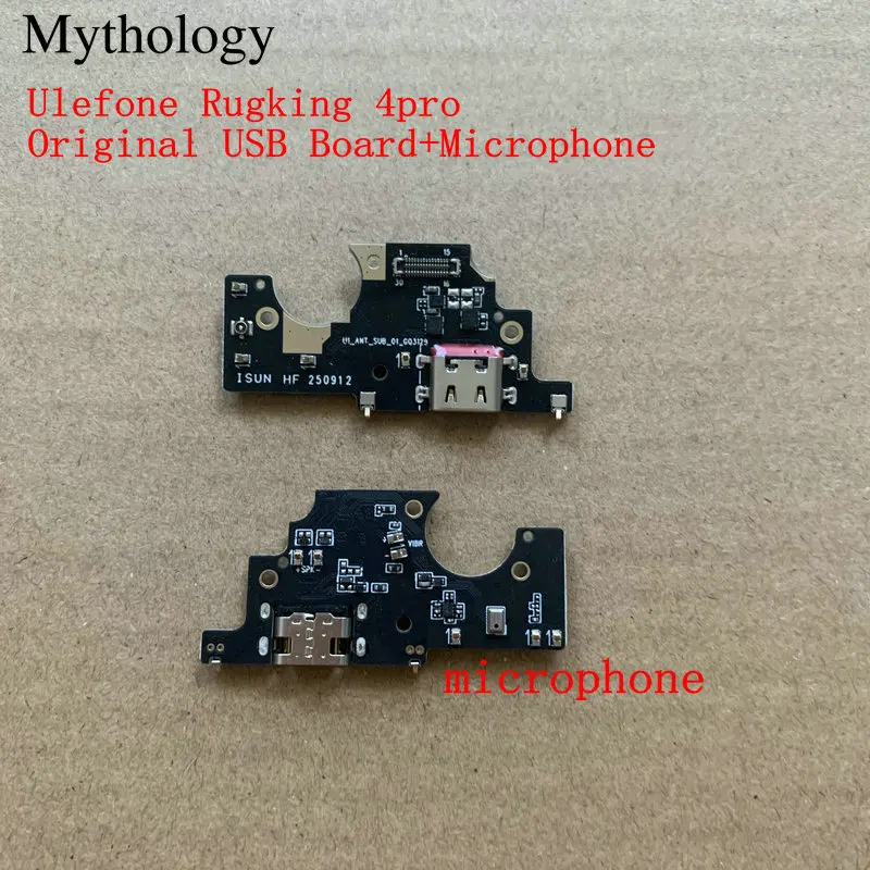 For Ulefone Rugking 4 pro Original USB Board Microphone Mobile Phone Charger Circuits Replacement Part