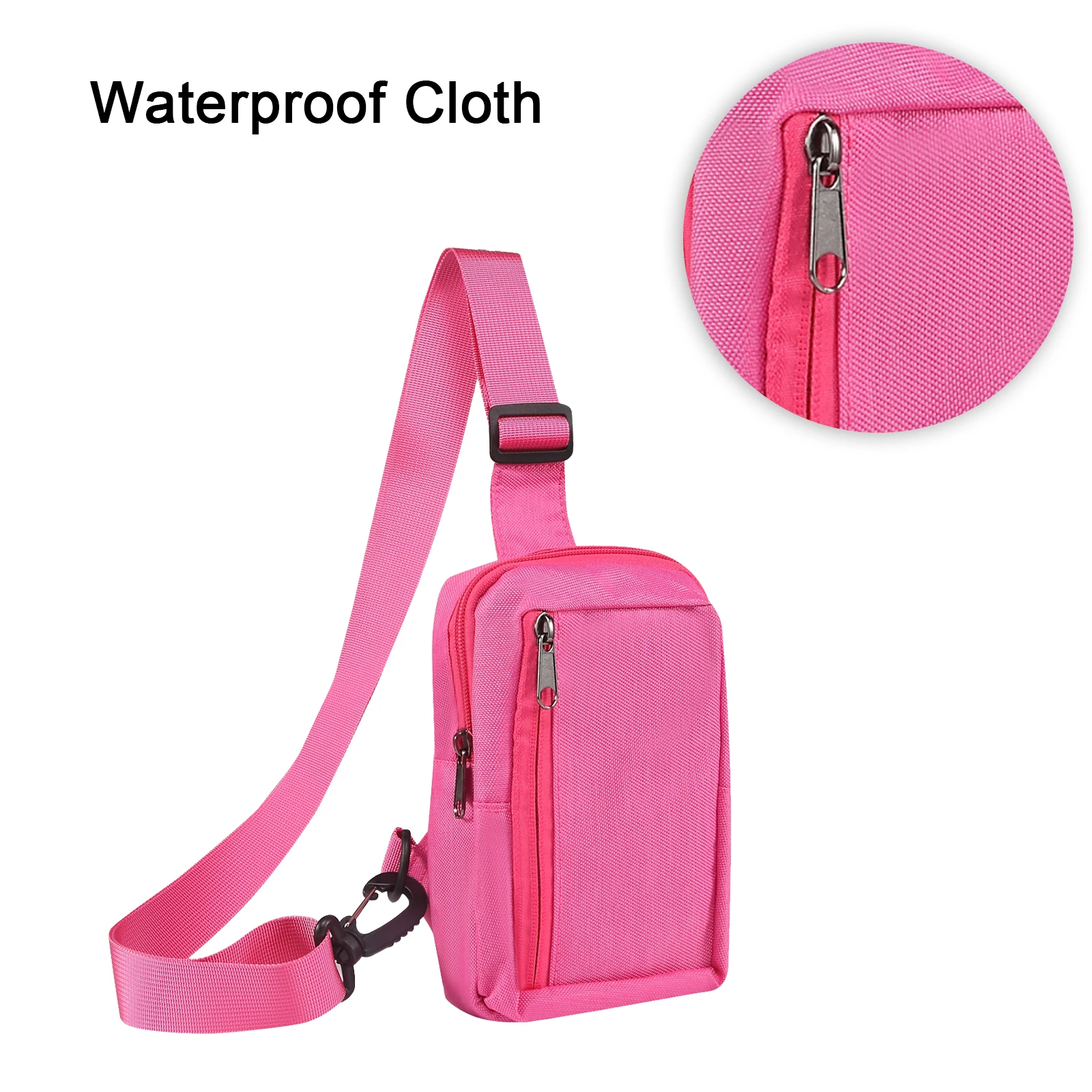 Waterproof Crossbody Phone Case Women Shoulder Fanny Pack For Samsung Galaxy S24 S23 Ultra S22 S21 FE A14 A34 A54 Mens Chest Bag