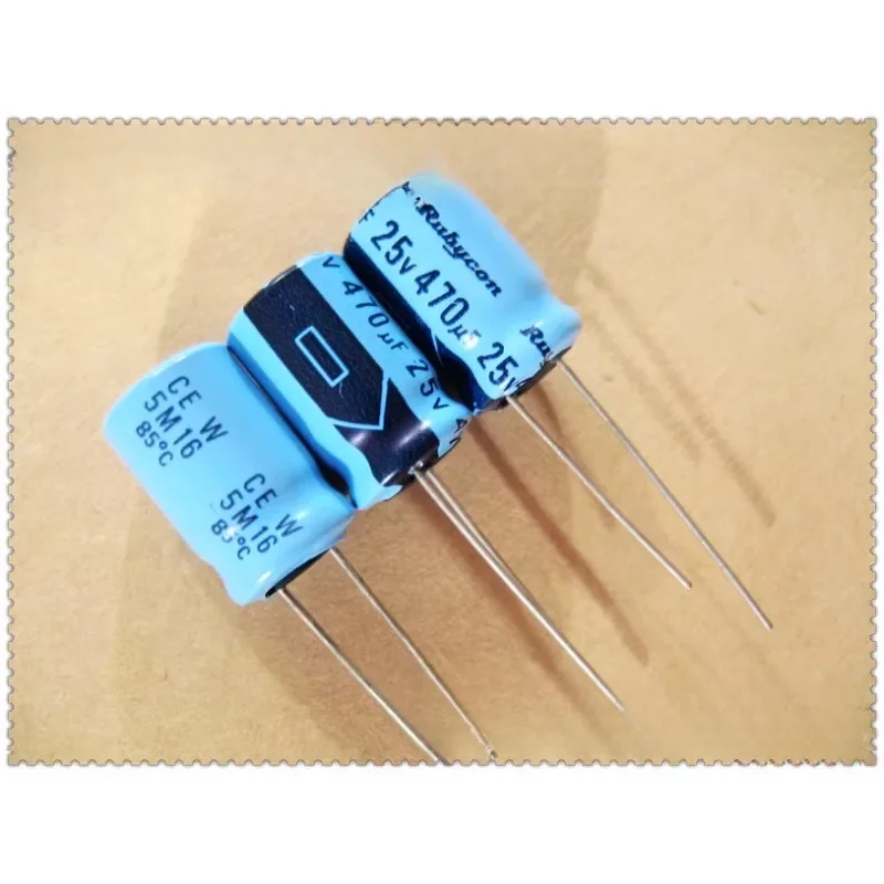 10PCS/100PCS Rubycon TWSS (CEW) series 470uF/25V470uF Audio capacitor 10X16mm pitch 5mm