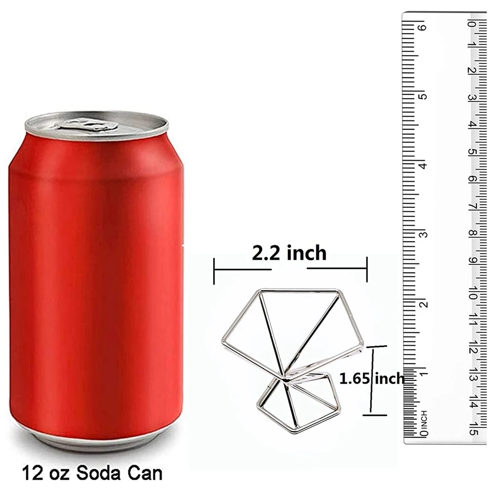 حزمة 5 حامل نباتات الهواء أصحاب نباتات الهواء Tillandsias عرض حاوية نبات تنقية الهواء حامل السرخس الهوائي-ABQU